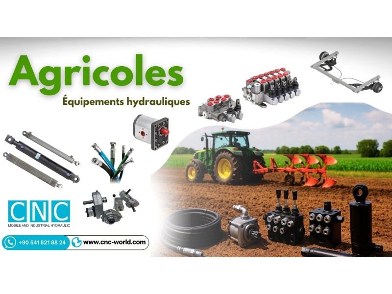 Nous vous proposons une large gamme d’équipements et de pièces de rechange pour garantir les meilleures performances de vos machines agricoles. Votre productivité, notre priorité.